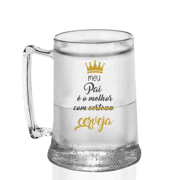 Imagem de Caneca Gel Personalizada Para Dia Dos Pais Pai Com Cerveja