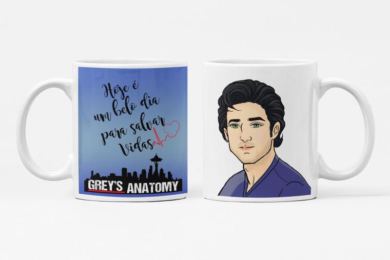 Imagem de Caneca Grey's Anatomy Derek Shepherd