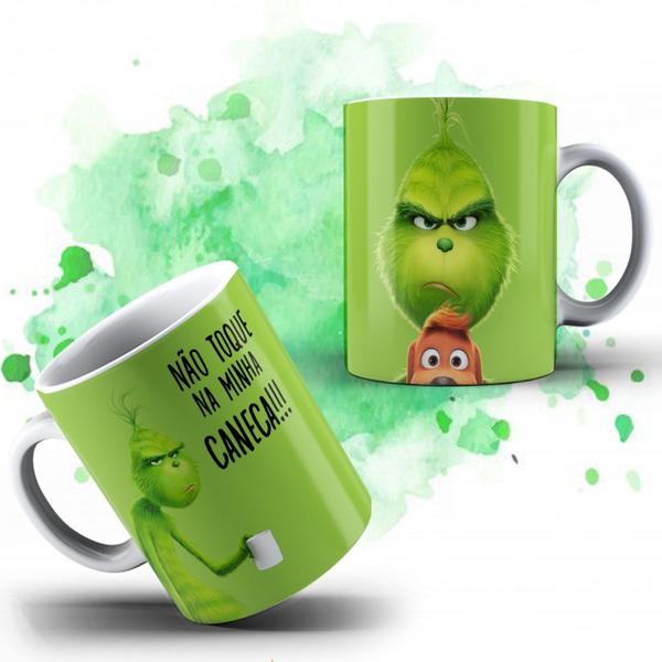 Imagem de Caneca Grinch  Não Toque Na Minha Caneca Personalizada - MEGA OFERTA!