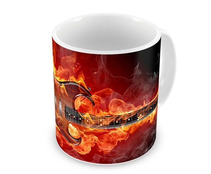 Imagem de Caneca Guitar Fire