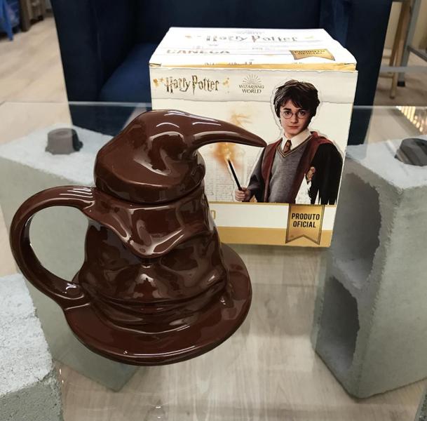 Imagem de Caneca Harry Potter 3d Chapéu Seletor Oficial Presente Geek Decoração