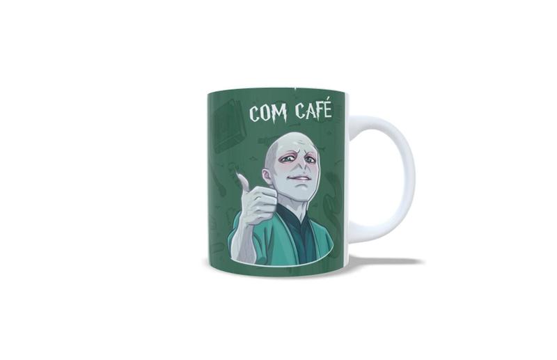 Imagem de Caneca Harry Potter Voldemort café personalizada porcelana