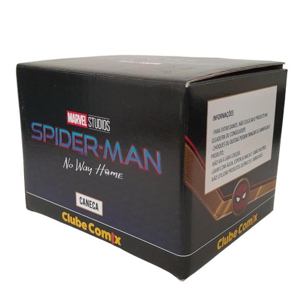 Imagem de Caneca Homem Aranha Spider-Man Cerâmica 280ml Oficial Marvel - Zona Criativa