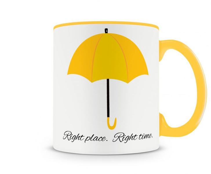 Imagem de Caneca how i met your mother umbrella amarela