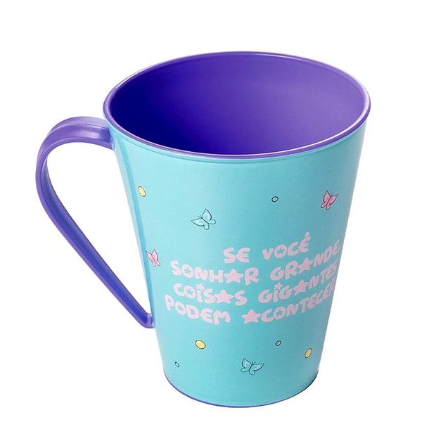 Imagem de Caneca Infantil de Meninas de Unicórnio 360ml - 1 Unidade