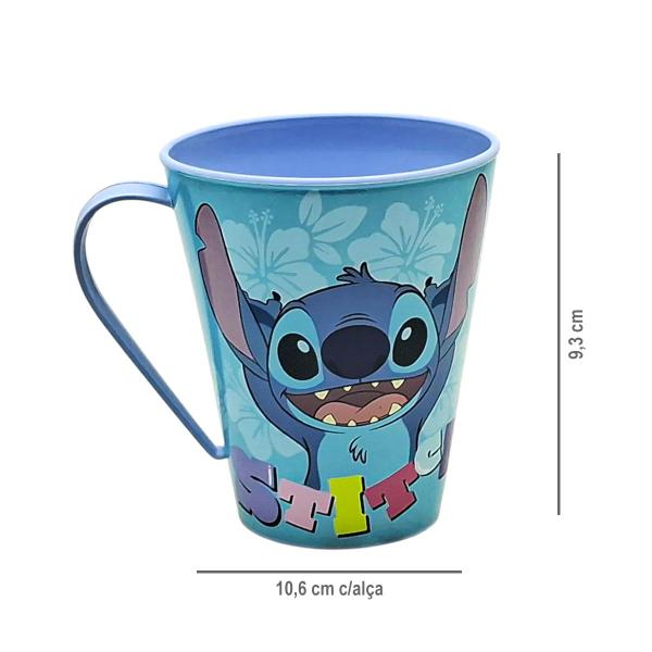 Imagem de Caneca Infantil de Plástico 360 ml Personagens Plasútil