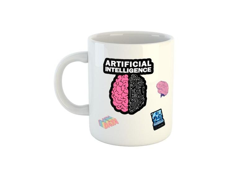 Caneca Inteligencia Artificial -IA C420 - Flashgamestore Imagem de Caneca Inteligencia Artificial -IA C420