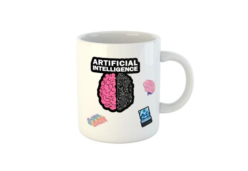 Caneca Inteligencia Artificial -IA C420 - Flashgamestore Imagem de Caneca Inteligencia Artificial -IA C420