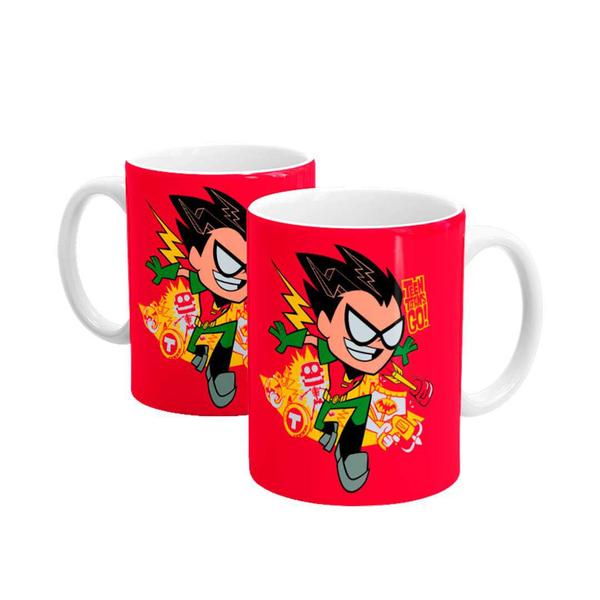 Imagem de Caneca Jovens Titãs - Robin