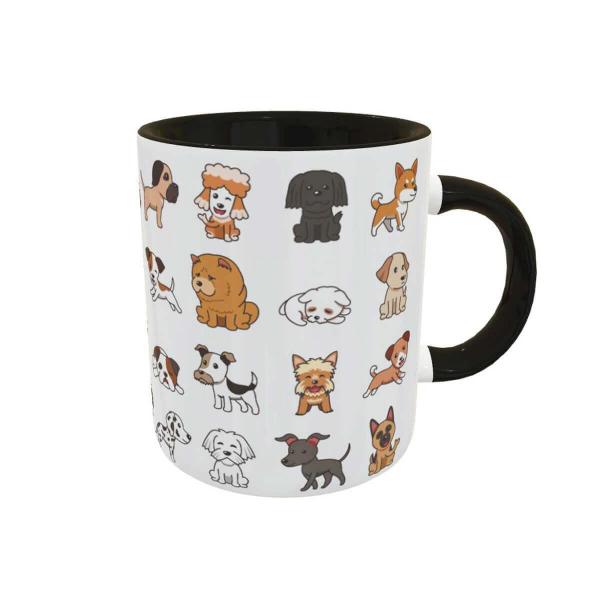 Imagem de Caneca Kawaii Cães Cartoon Presente Criativo Geek