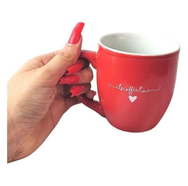 Imagem de Caneca lamour 300ml vermelha - hauskraft