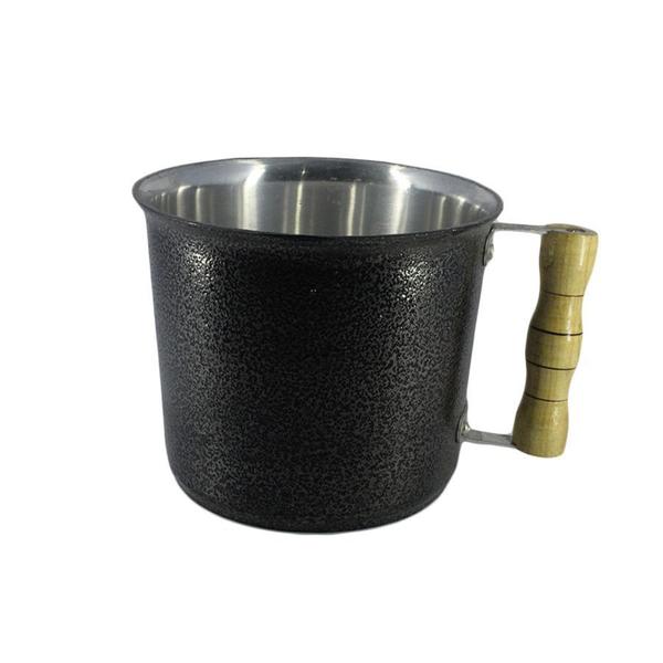 Caneca Leiteira de Alumínio Fundido Batido Craqueado 2 litro - OkayShop Imagem de Caneca Leiteira de Alumínio Fundido Batido Craqueado 2 litro