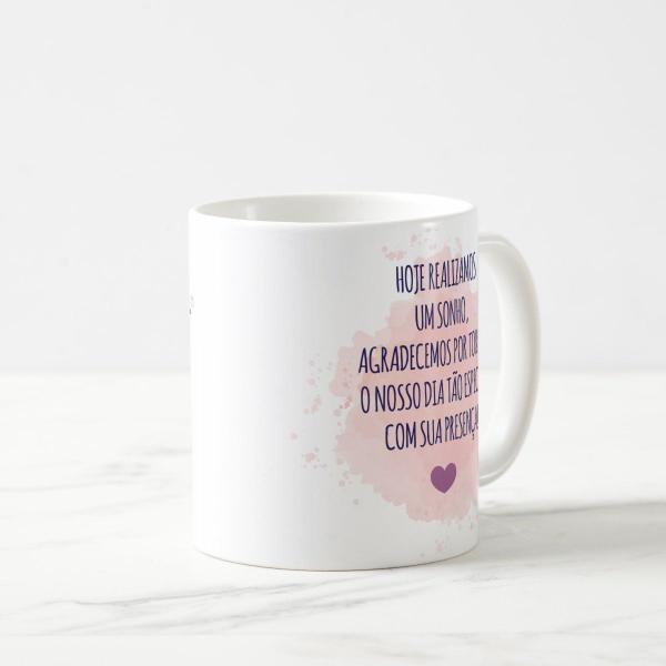 Caneca Lembrança Casamento Presente Familia Mãe Noiva - Do Luz Presentes Imagem de Caneca Lembrança Casamento Presente Familia Mãe Noiva