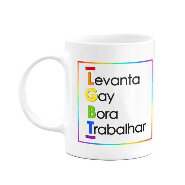 Imagem de Caneca LGBT - Levanta Gay