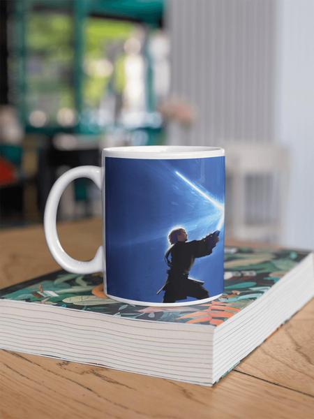 Imagem de Caneca Luke Skywalker vs Anakin Skywalker Star Wars