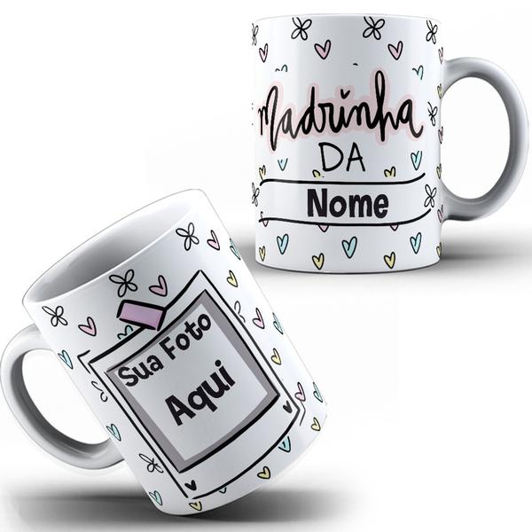 Imagem de Caneca Madrinha Padrinho Dindos E Dindas Padrinhos Promovido A Padrinhos Porcelana MEGA OFERTA!