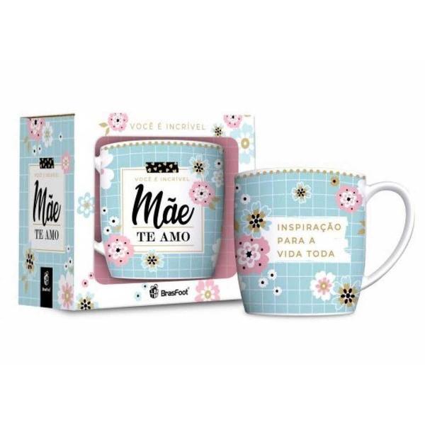 Imagem de Caneca Mãe Você É Incrível Porcelana Urban 360Ml - BrasF