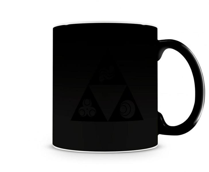 Imagem de Caneca Mágica Legend Of Zelda Triforce