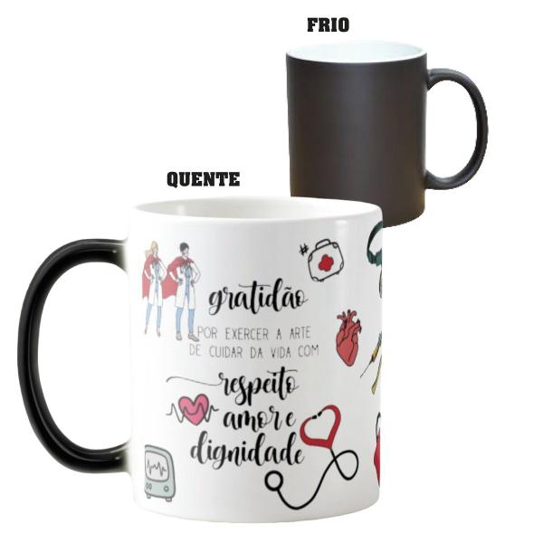 Imagem de Caneca Mágica Medicina Presente Criativo Médico