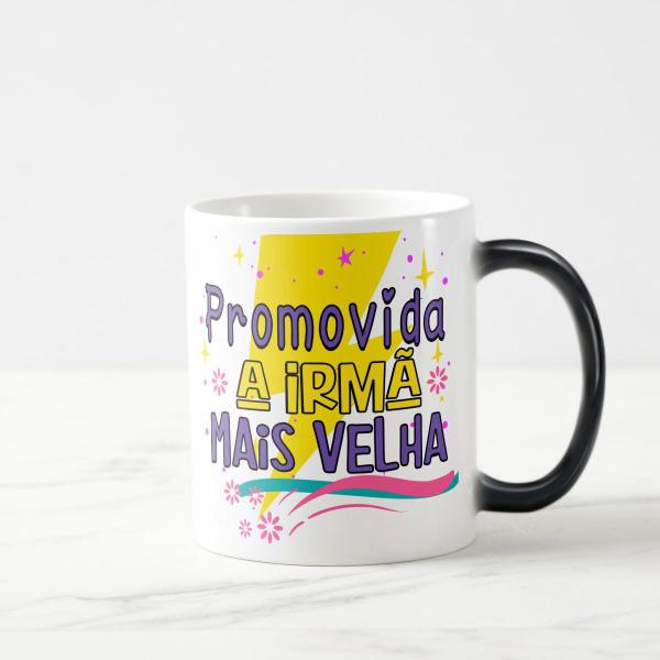 Imagem de Caneca Mágica Presente Criativo para Irmã Mais Velha