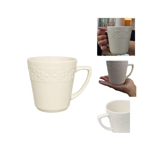 Imagem de Caneca Mendi Marfim 360ml 6un Oxford 