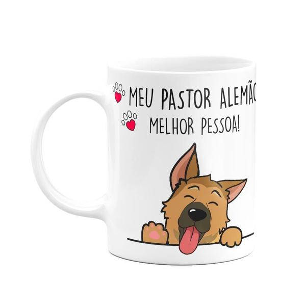 Imagem de Caneca - Meu Pastor Alemão, melhor pessoa