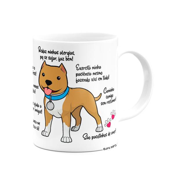 Imagem de Caneca - Meu Pitbull, melhor pessoa