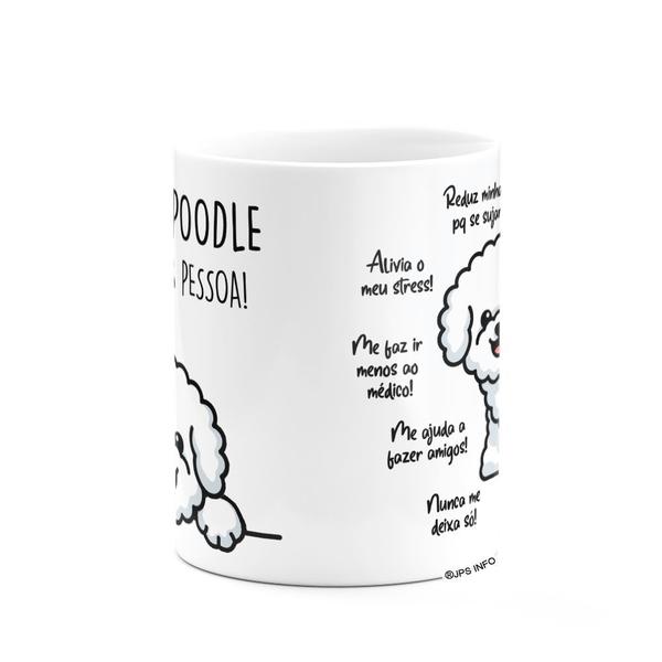 Imagem de Caneca - Meu Poodle, melhor pessoa