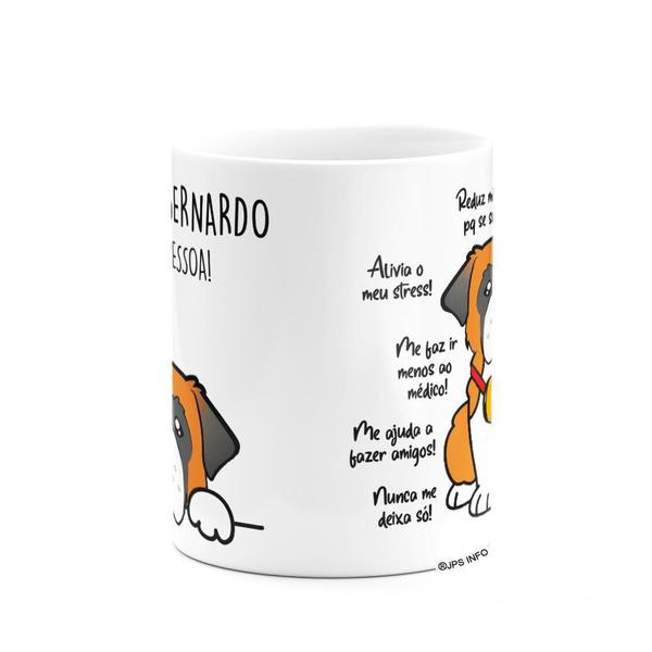 Imagem de Caneca - Meu São Bernardo, melhor pessoa - Branca