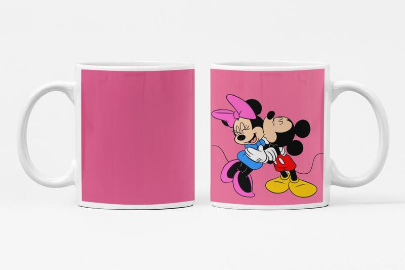 Imagem de Caneca Mickey Beijando Minnie