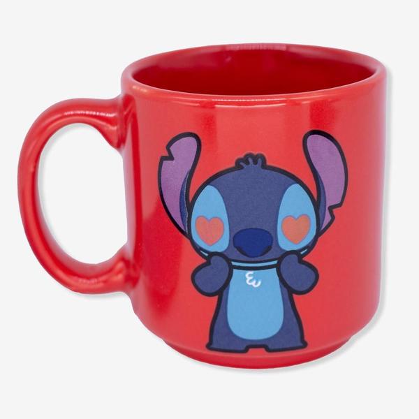 Caneca mini tina stitch true love disney 100ml zona criativa Imagem de Caneca mini tina stitch true love disney 100ml zona criativa