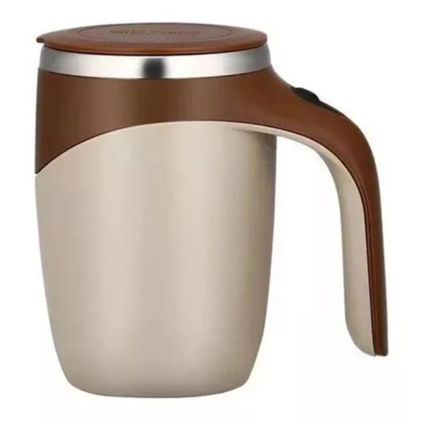 Imagem de Caneca Mixer Café Plástico e Metal 440ml Kehome