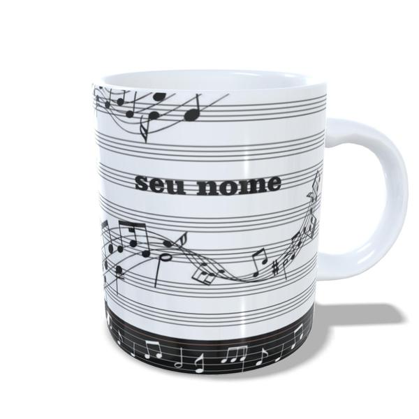 Imagem de Caneca Musica Bateria personalizado com nome