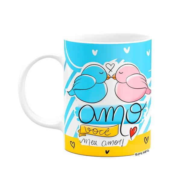 Imagem de Caneca Namorados - Amo você, meu amor! Blue