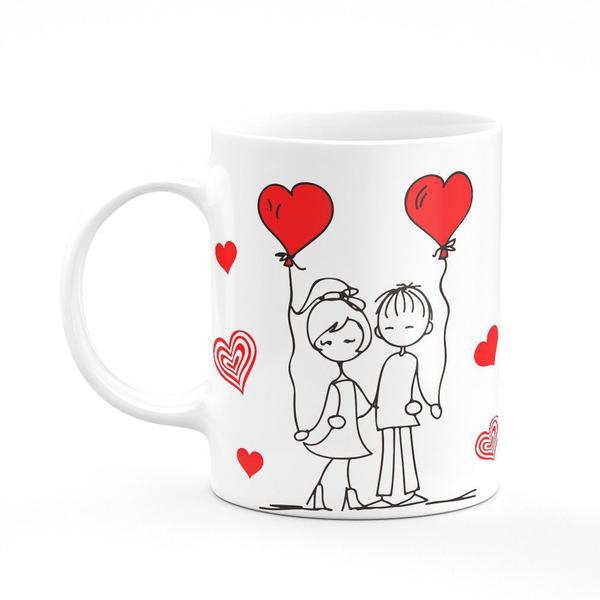 Imagem de Caneca Namorados Casal Love