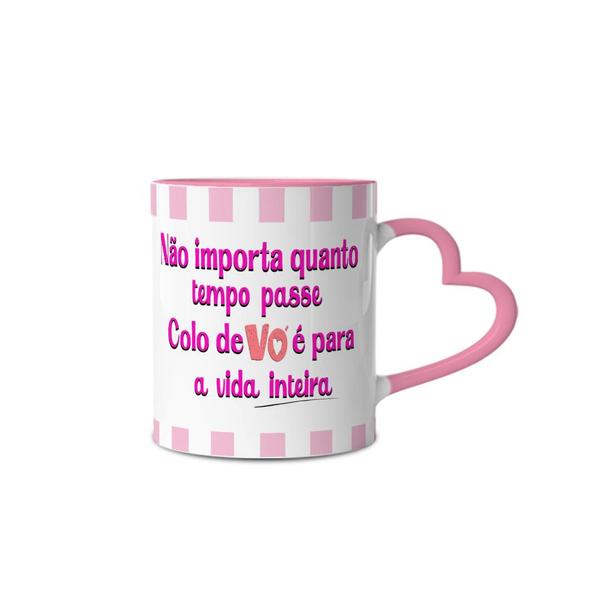 Imagem de Caneca Não Importa Quanto Tempo Passe Colo De Vó