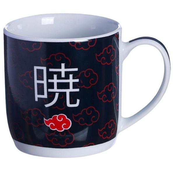 Imagem de Caneca Naruto Akatsuki Nuvens De Porcelana 300ml Oficial VIZ