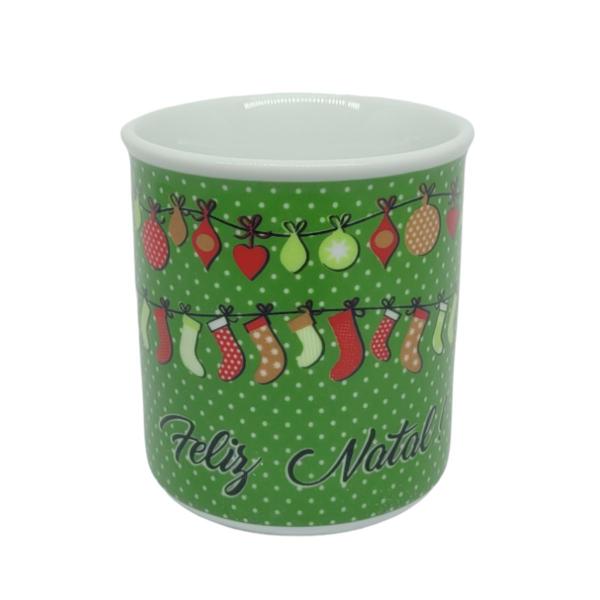 Imagem de Caneca Natal 250ml Porcelana Schmidt - Mod. C