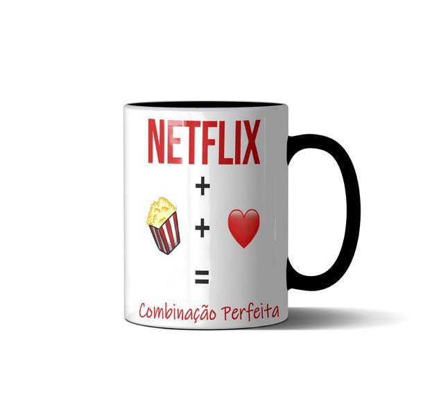 Imagem de Caneca Netflix Combinação Perfeita