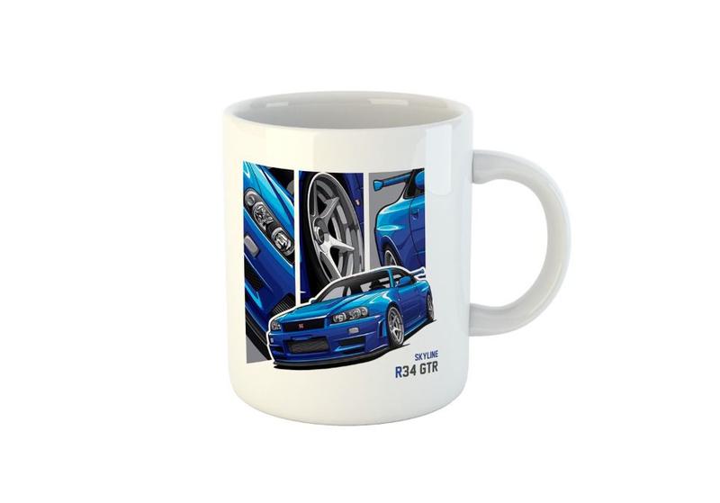 Imagem de Caneca Nissan Skyline r34 C445