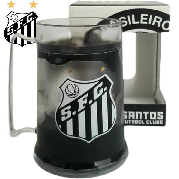 Imagem de Caneca Oficial Santos Térmica Ideal Chopp E Cerveja Presente