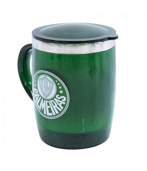 Imagem de Caneca Palmeiras Térmica Com Tampa - 450ml 