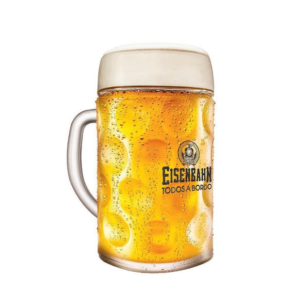 Imagem de Caneca para Chopp / Cerveja Vidro Eisenbahn 610ml