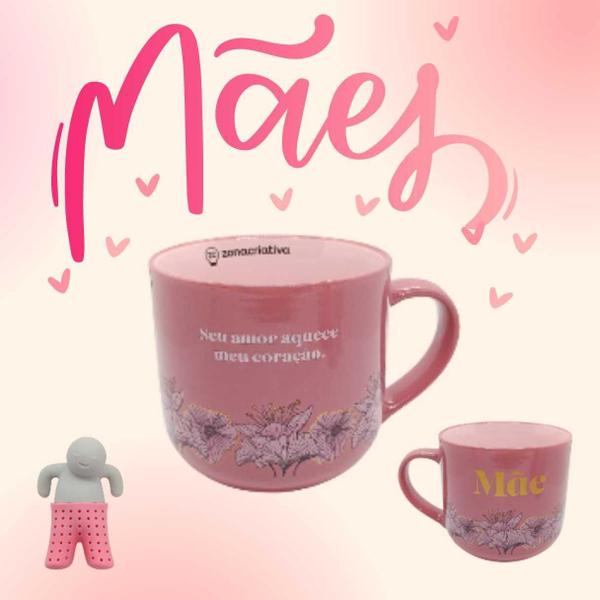 Imagem de Caneca Para Presente Especial Dias Das Mães Infusor De Chá