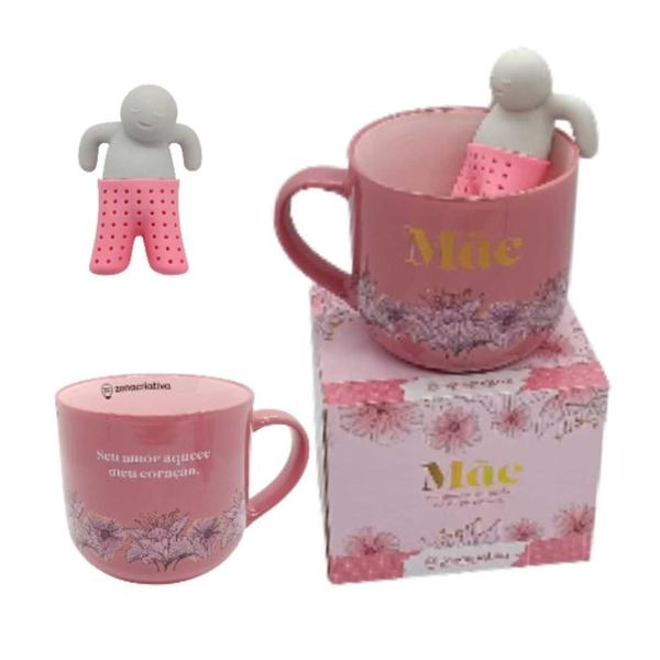 Imagem de Caneca Para Presente Especial Dias Das Mães Infusor De Chá