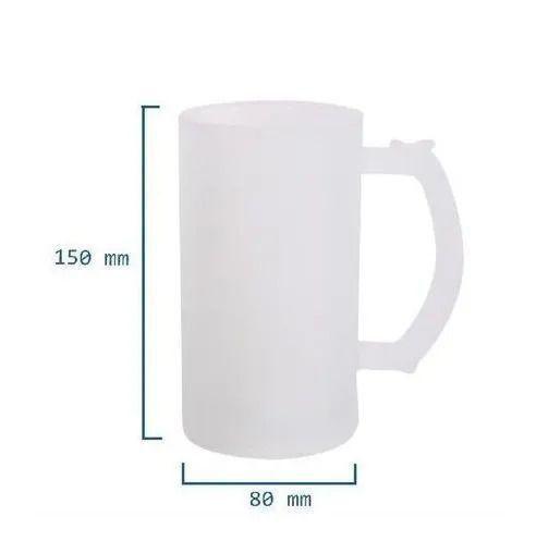 Imagem de Caneca para Sublimação Chopp Vidro Jateada 475ml 24 Unidades