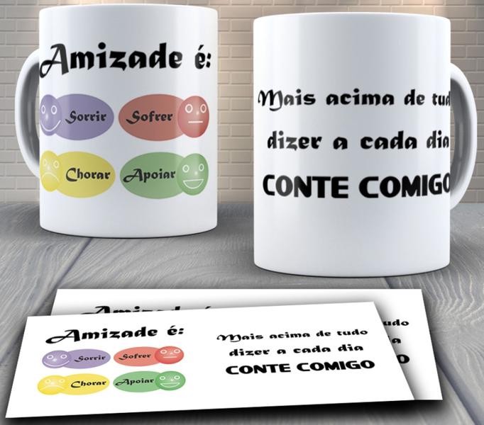 Imagem de Caneca Personalizada - Amizade é