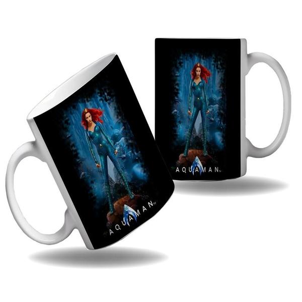 Imagem de Caneca Personalizada Aquaman Heroi 2