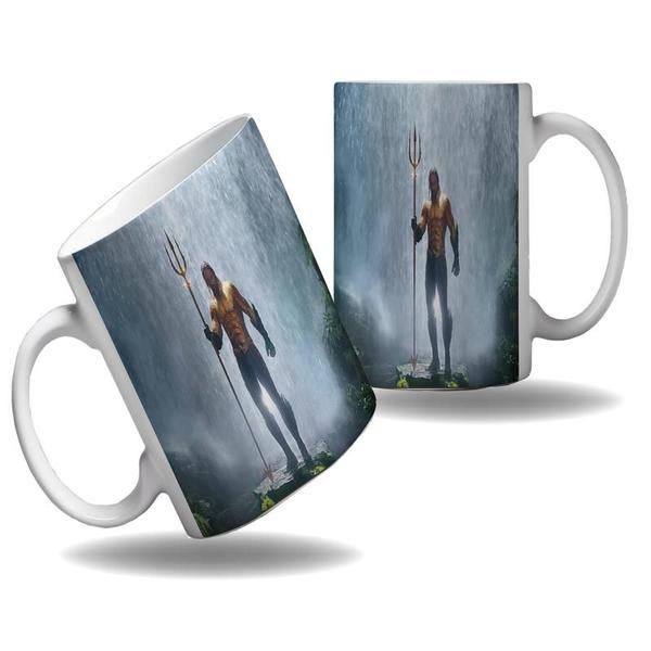 Imagem de Caneca Personalizada Aquaman Heroi 3