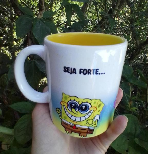 Imagem de CANECA PERSONALIZADA BOB ESPONJA XICARA CERAMICA PORCELANA Personagem Disney, Presente